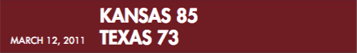 2011 score